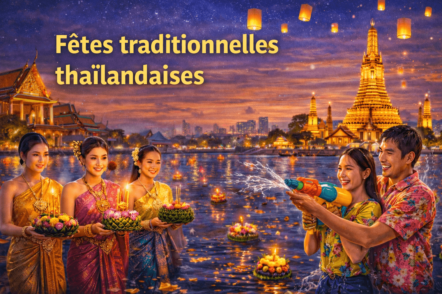 fetes traditionnelles thailandaise