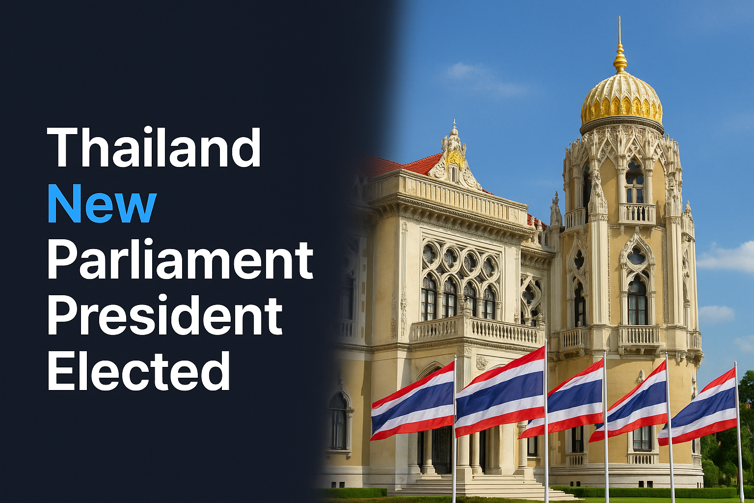 Thailand New Parliament President Elected – March 19 2026