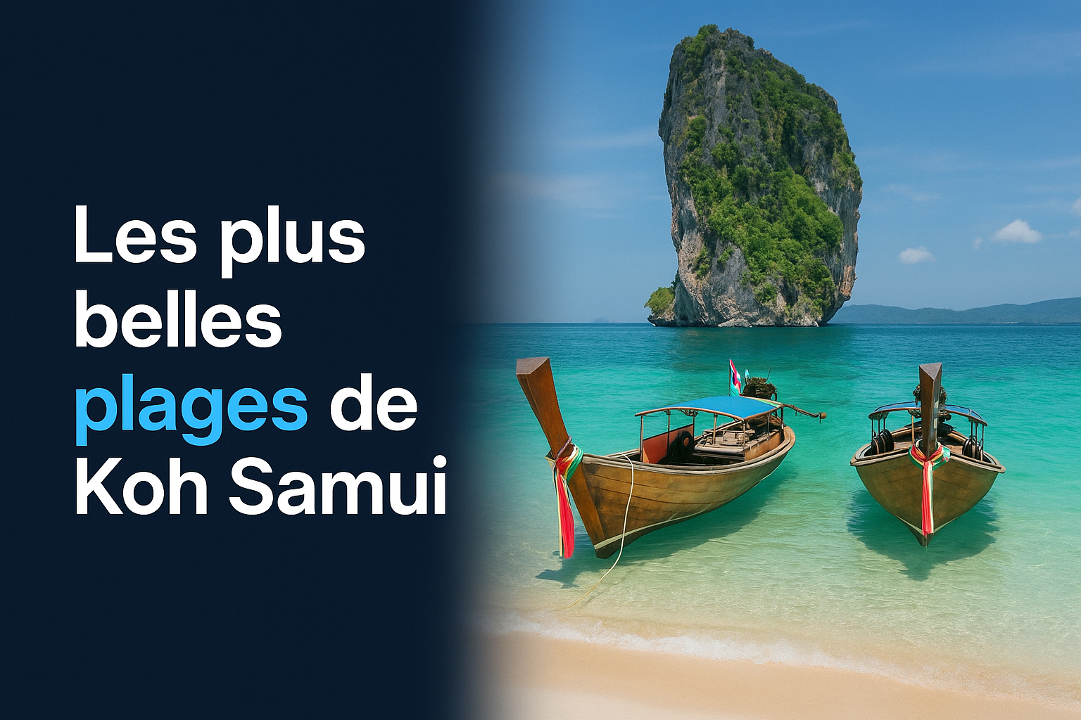Les plus belles plages de Koh Samui : notre top avec une sélection de plages à piscine
