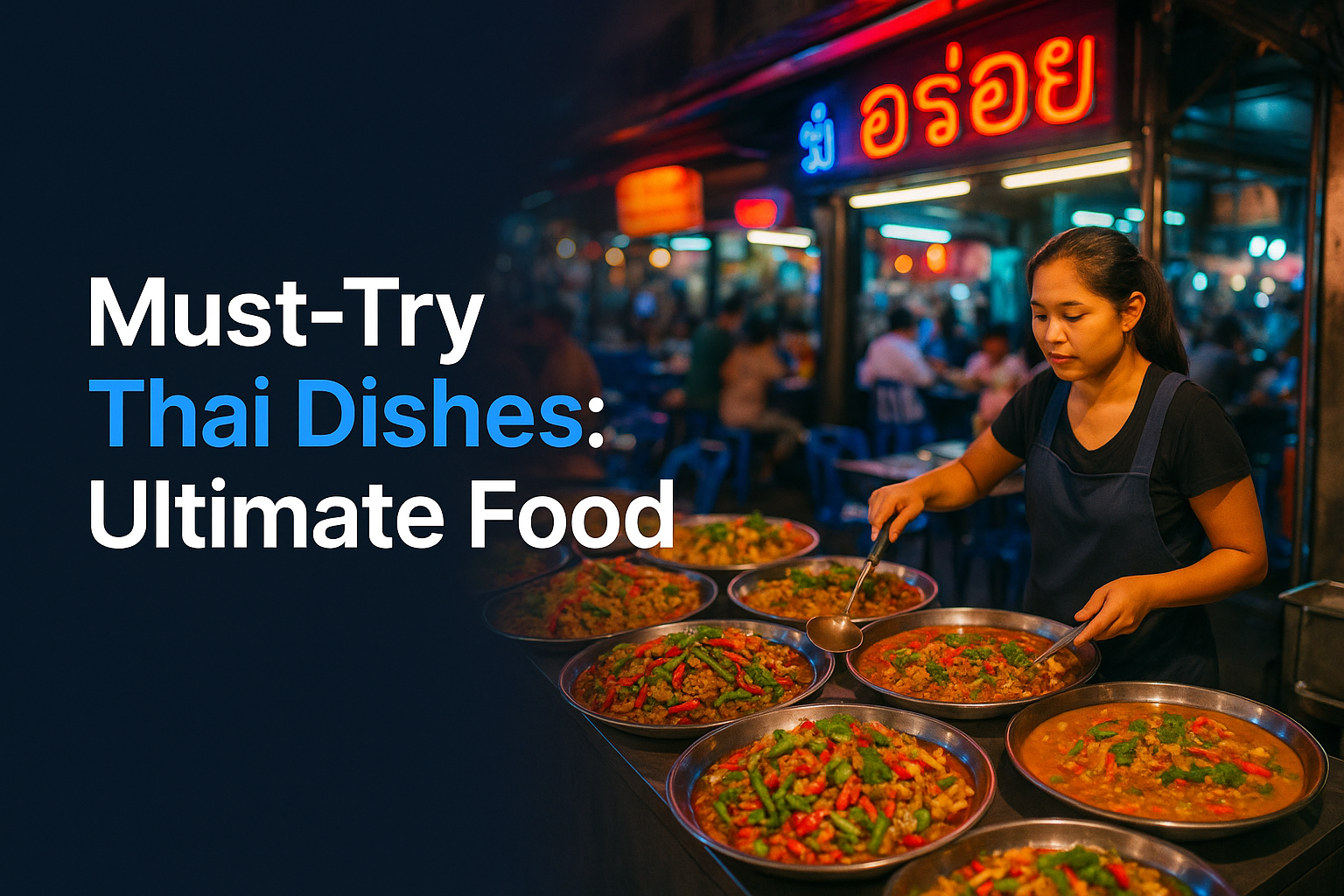 Must-Try Thai Dishes: The Ultimate Guide to Thai Cuisine