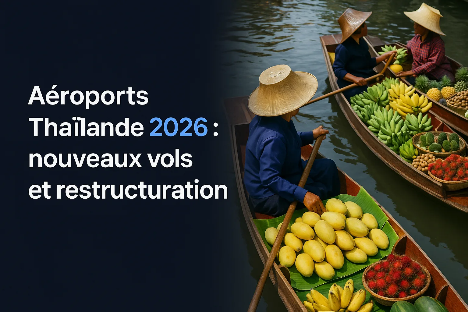 Aéroports Thaïlande 2026 : Nouveaux Vols, Routes Internationales et Modernisation