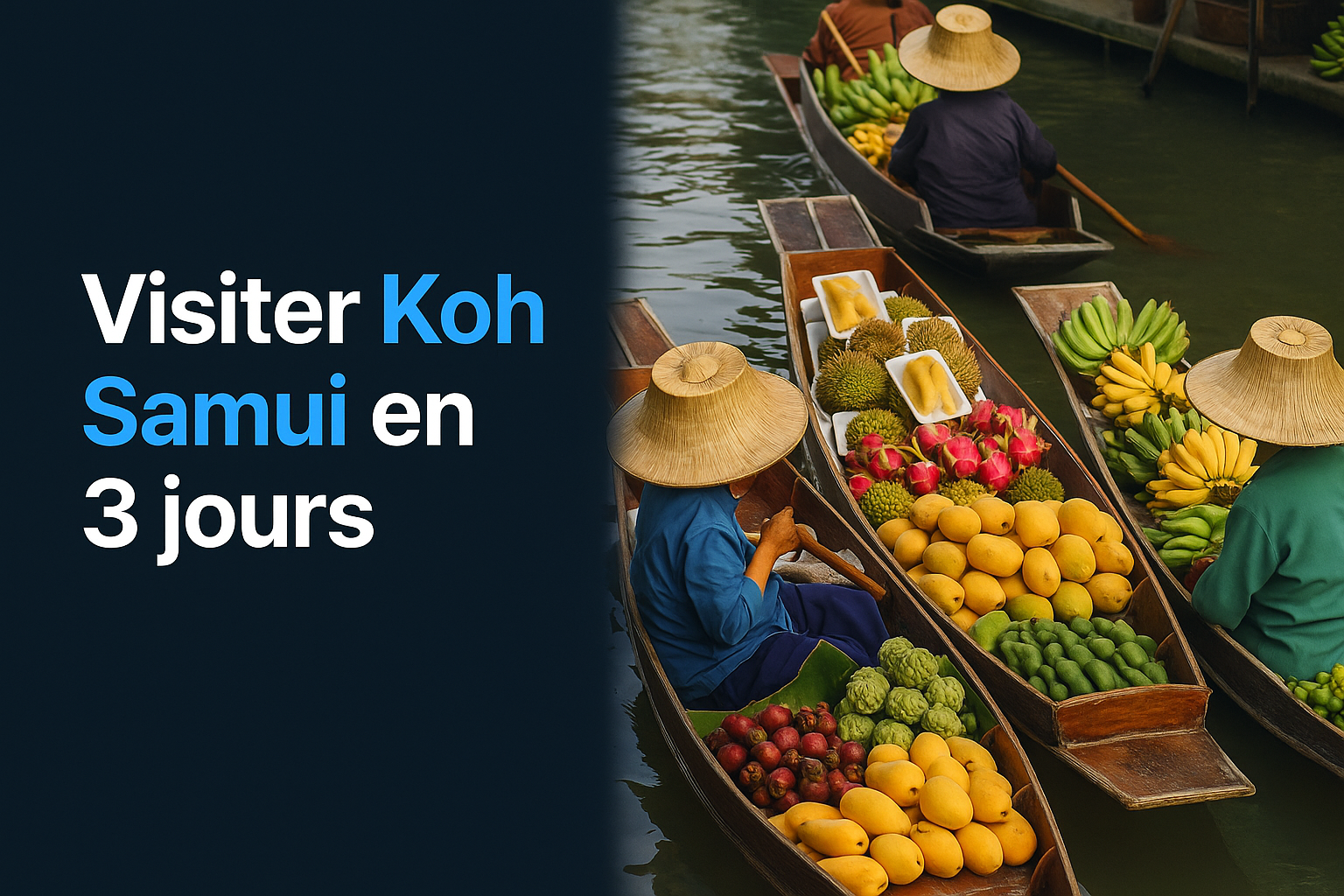 Que faire à Koh Samui en 3 jours : itinéraire complet jour par jour