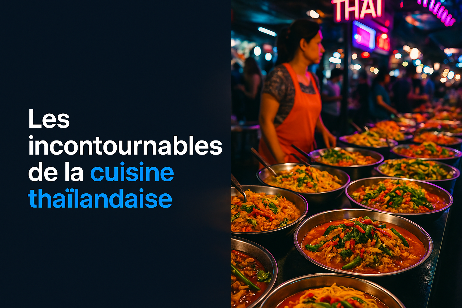 Les incontournables de la cuisine thaïlandaise : les plats à absolument goûter