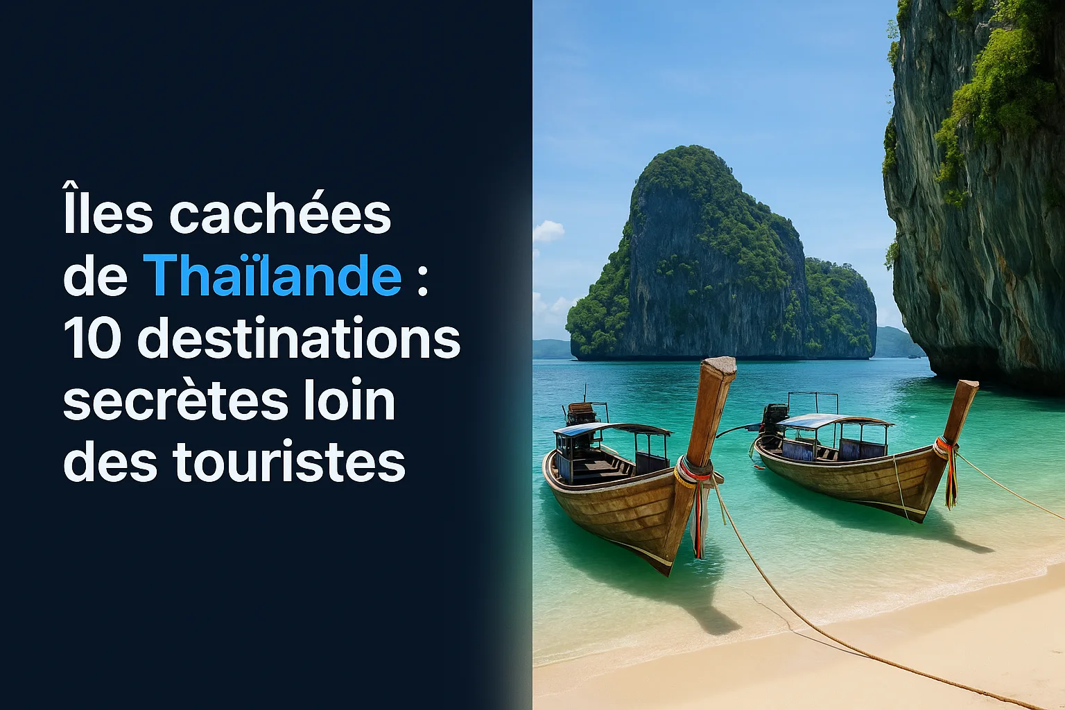 Îles Secrètes de Thaïlande : 12 Pépites Méconnues Loin des Foules en 2026