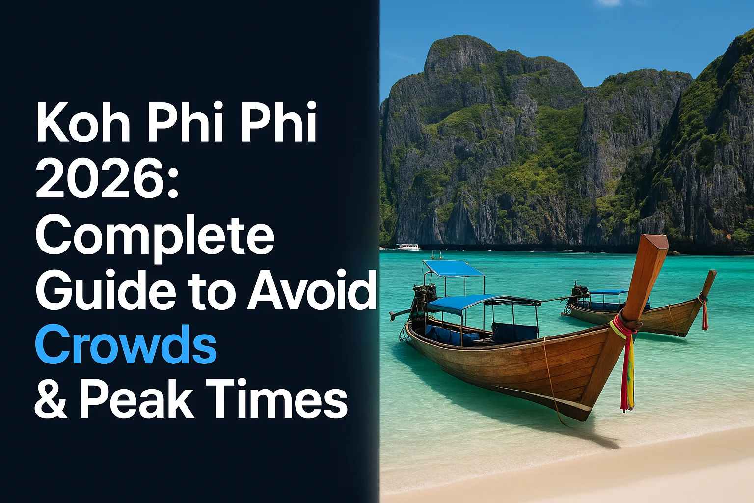 Koh Phi Phi Without the Crowds in 2026: The Complete Guide to Visiting Smart