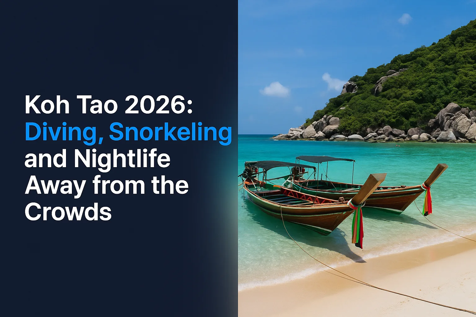 Koh Tao Diving 2026: The Complete Guide to Getting Certified and Exploring the Best Dive Sites