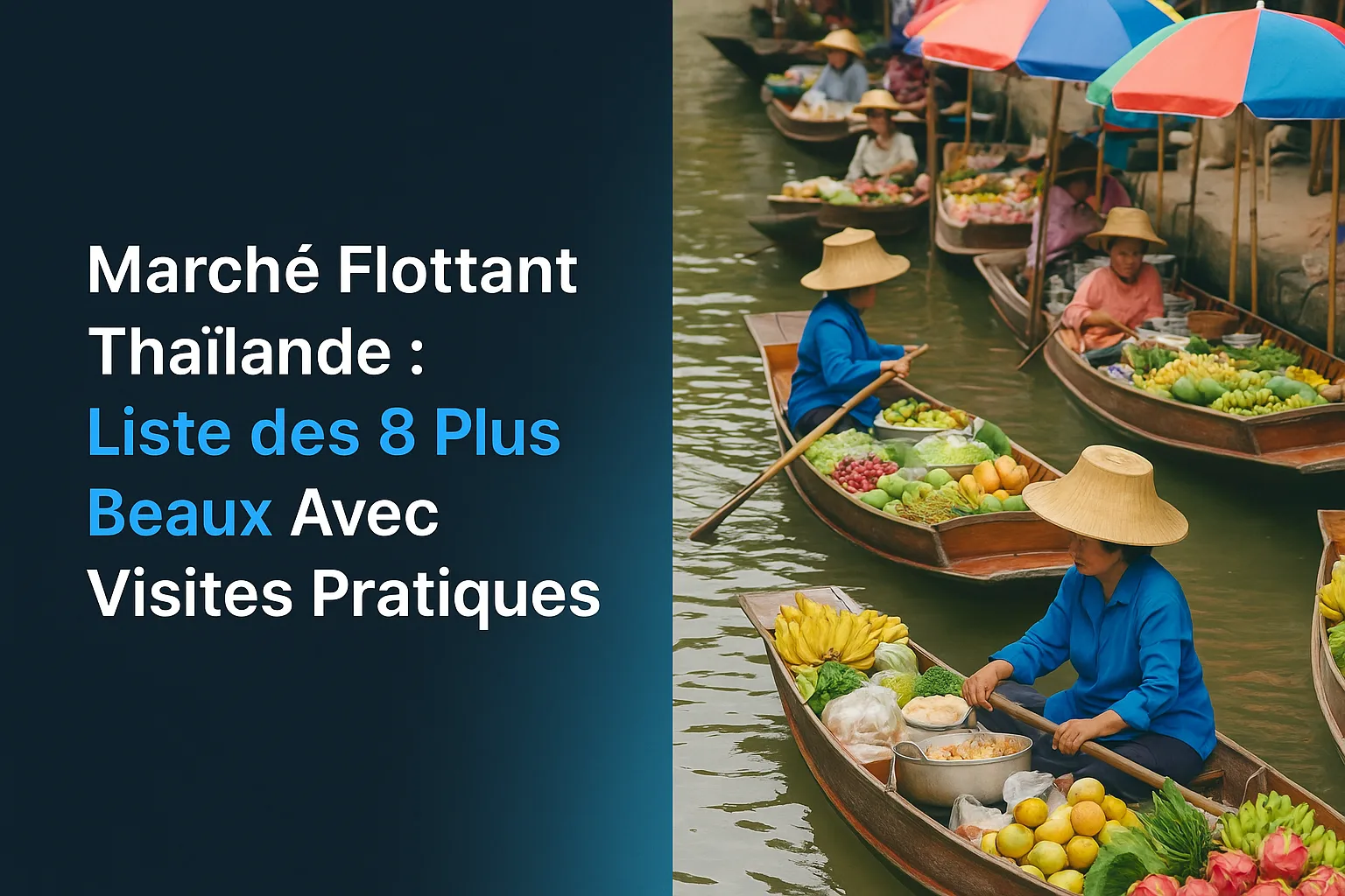 Marchés Flottants Thaïlande : Les Plus Beaux à Visiter (et Comment Éviter les Foules en 2026)