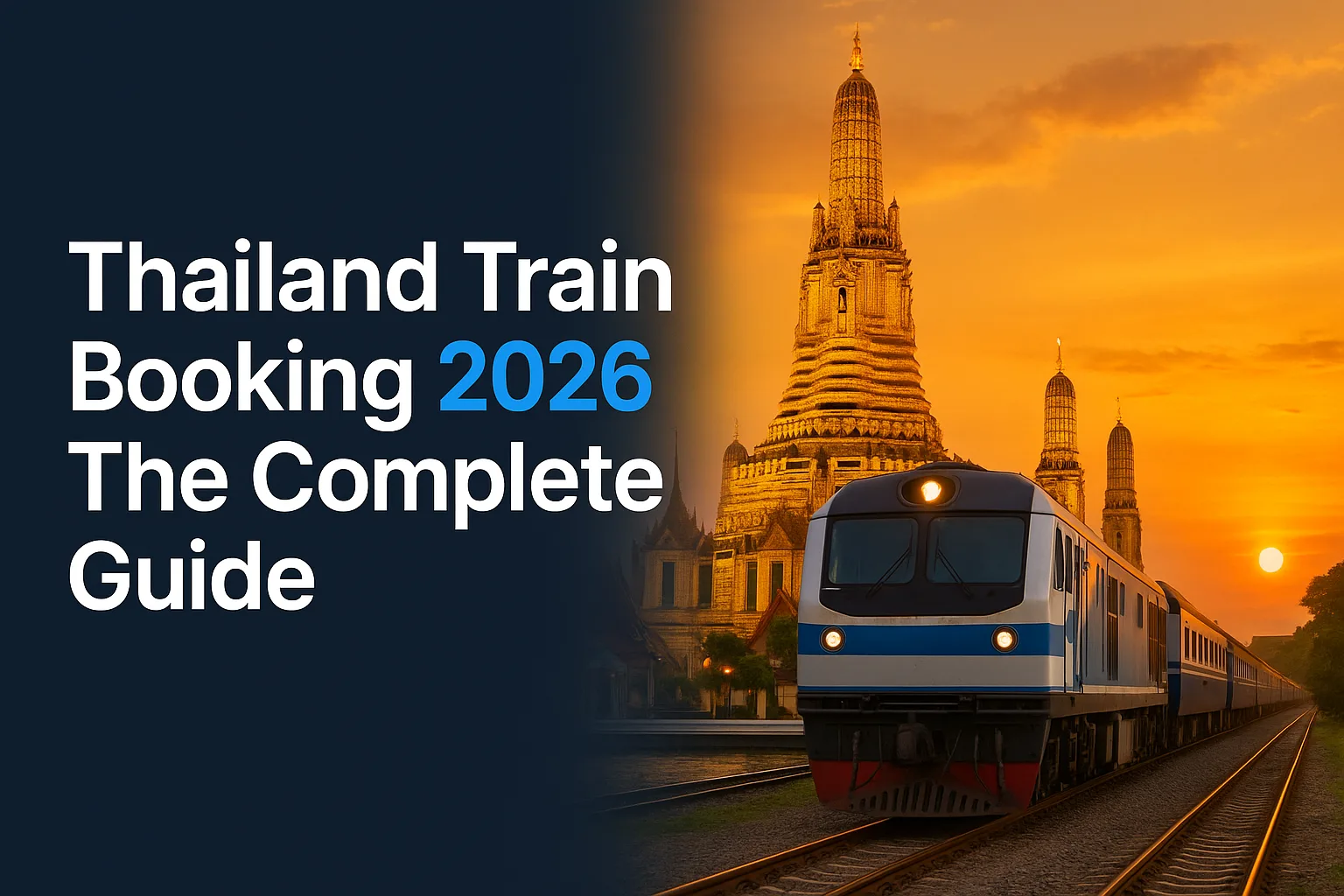 Thailand Train Booking 2026: The Complete Guide to Reserving Your Tickets